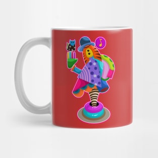 Hello Doodle Fun Color art Mug